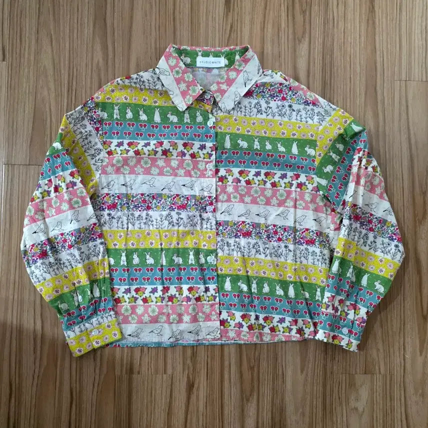 [BUNJANG] Printed Shirt / 나염 셔츠