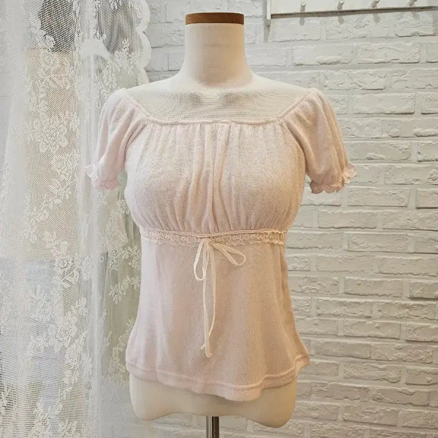 [SOLD OUT] cite de 연핑크블라우스