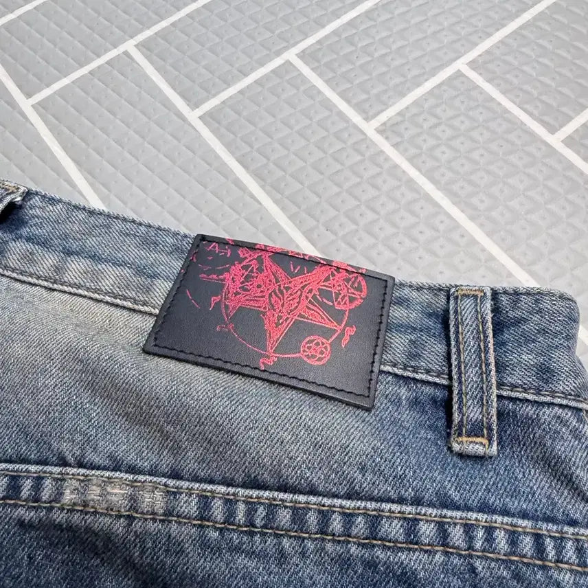 [BUNJANG] Emosance Club Baggy Jeans / 에모스탠스 클럽 배기진2사