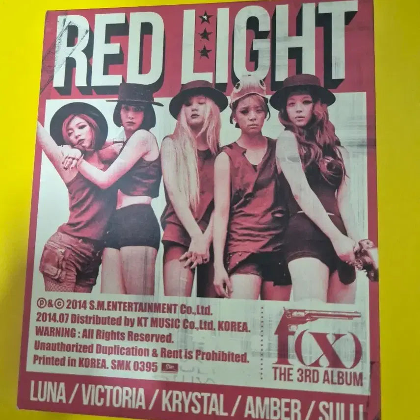 [BUNJANG] f(x) Red Light 3rd Album / f(x) Red Light 3집 앨범