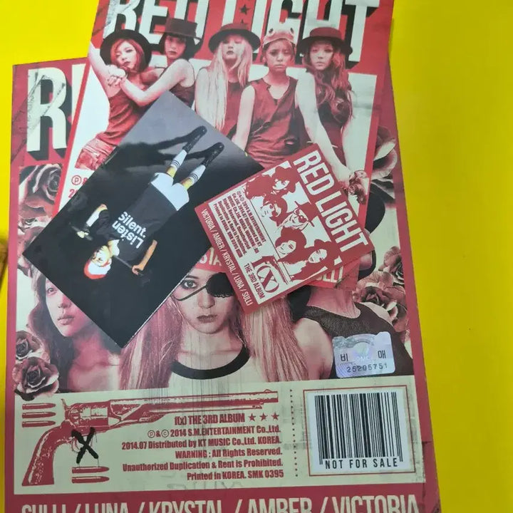 [BUNJANG] f(x) Red Light 3rd Album / f(x) Red Light 3집 앨범