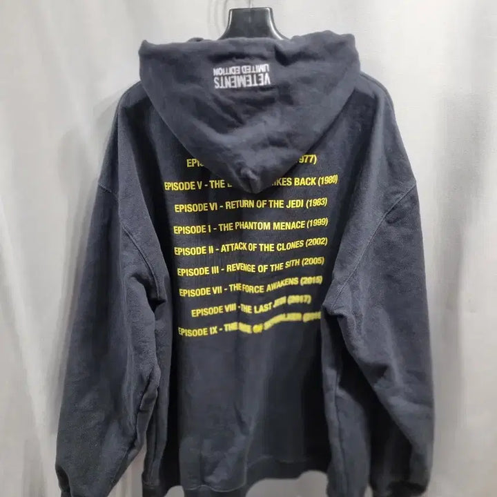 [SOLD OUT] 베트멍 스타워즈 후드티 블랙 xs