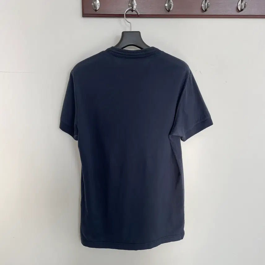 [BUNJANG] Dolce &amp; Gabbana Navy Blue Round Neck T-shirt / 돌체앤가바나 52/공용L-XL 딥네이비 라운드 스트링 디테일 반팔 티셔츠