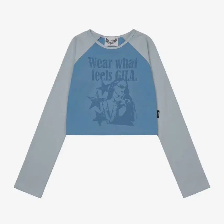 [BUNJANG] Gilla Archive Graphic Raglan Long Sleeve T-shirt / Gilla archive 길라아카이브 GRAPHIC RAGLAN LONG