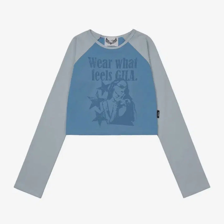 [BUNJANG] Gilla Archive Graphic Raglan Long Sleeve T-shirt / Gilla archive 길라아카이브 GRAPHIC RAGLAN LONG