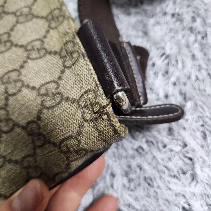 [BUNJANG] Gucci GG PVC Crossbody Bag / 구찌 GG PVC 크로스백