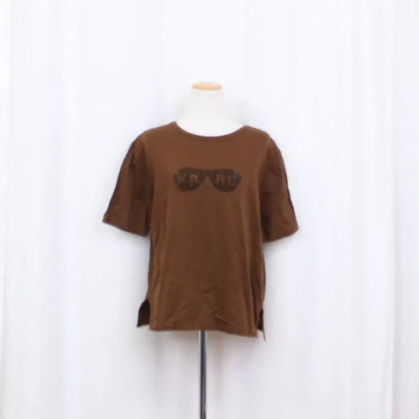 [BUNJANG] Karl Lagerfeld Paris Chic Cotton Short Sleeve T-shirt / [정품] 칼라거펠트 여성 파리 시크 면 반팔 티셔츠 (66) 상상샵