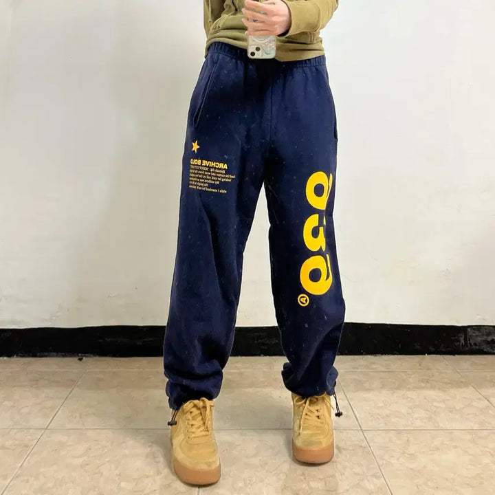 [BUNJANG] Archive Bold 939 Navy Pants / 아카이브볼드 939 네이비 팬츠