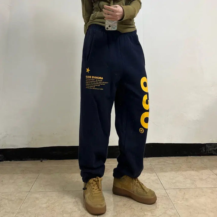 [BUNJANG] Archive Bold 939 Navy Pants / 아카이브볼드 939 네이비 팬츠
