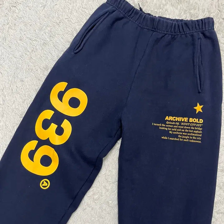 [BUNJANG] Archive Bold 939 Navy Pants / 아카이브볼드 939 네이비 팬츠