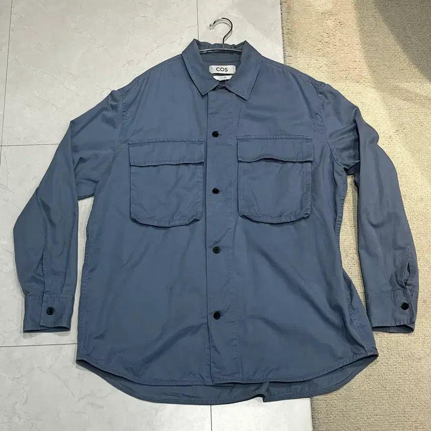 [BUNJANG] COS Oversized Asymmetrical Button Shirt / COS 오버사이즈 셔츠