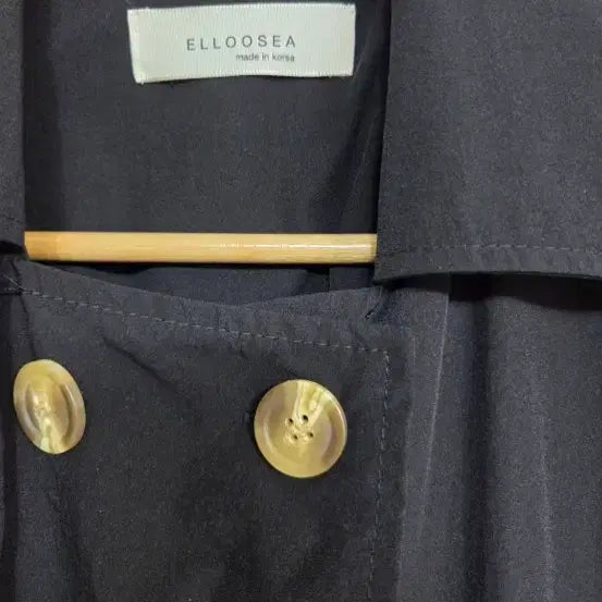 [BUNJANG] Ellocia Long Vest Black 66 / 엘로시아 바스락 롱조끼 블랙 새옷66