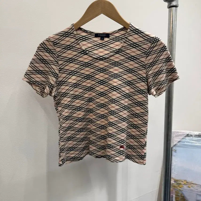 [BUNJANG] Burberry Nova Check Short Sleeve T-shirt / 버버리 반팔티