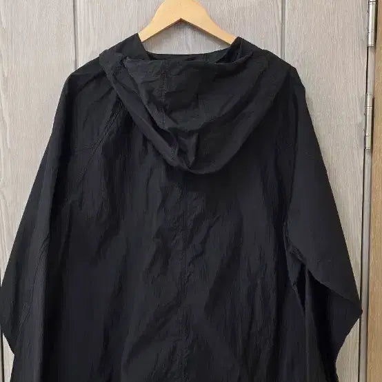 [BUNJANG] Musinsa Standard Black Hooded Windbreaker 2XL / 무신사 스탠다드 블랙 후드 바람막이 2XL