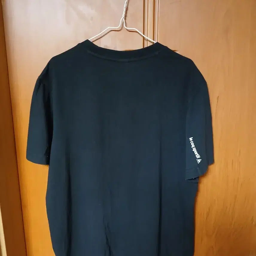 [BUNJANG] Le Coq Sportif Black Short Sleeve T-shirt / 르꼬끄 스포르티브 블랙 반팔 티셔츠