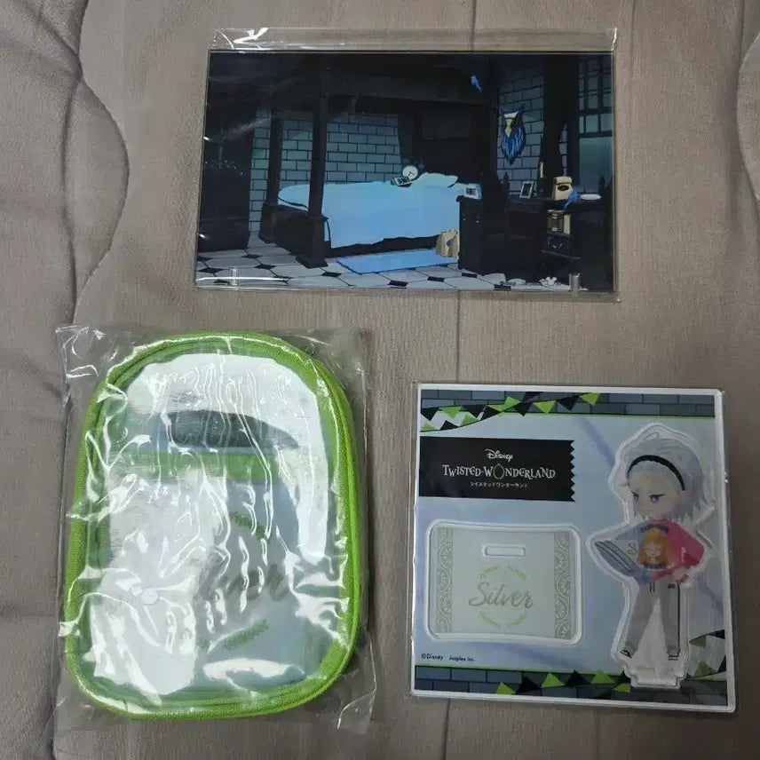 [BUNJANG] Twisted Wonderland Silver SD Acrylic Stand Set / 트위스테 실버 쿠츠로기 SD 아크릴