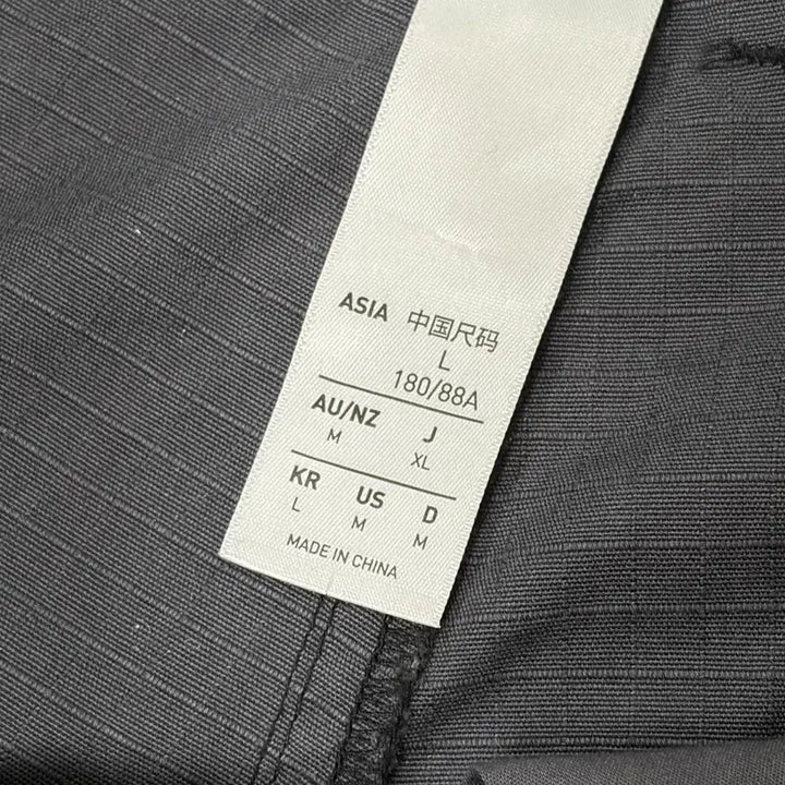 [BUNJANG] Adidas Cargo Pants Charcoal L / 아디다스 집오프 카고팬츠 차콜 L