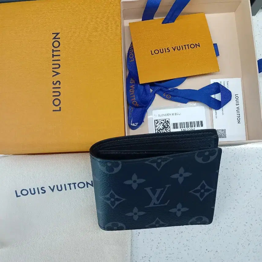 [BUNJANG] Louis Vuitton Slender Wallet Monogram Eclipse Wallet / [N]미사용 새상품 루이비통 슬렌더 월렛 모노그램 이클립스 지갑