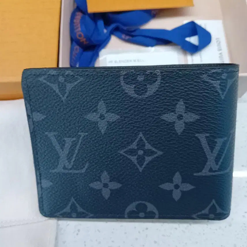 [BUNJANG] Louis Vuitton Slender Wallet Monogram Eclipse Wallet / [N]미사용 새상품 루이비통 슬렌더 월렛 모노그램 이클립스 지갑
