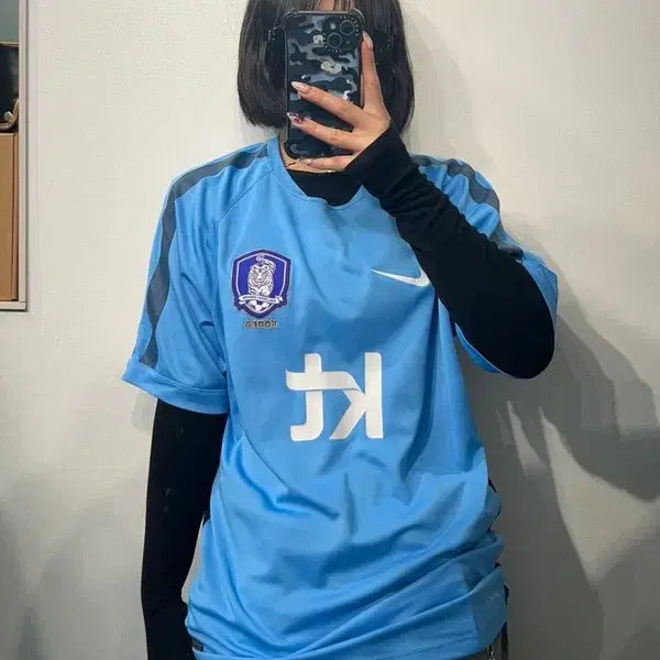 [SOLD OUT] XL 나이키 15-16 대한민국 국가대표 선수지급용 반팔 티셔츠