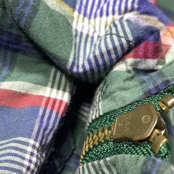 [BUNJANG] Eddie Bauer Vintage Checkered Hooded Anorak / 90s Eddie Bauer 빈티지 체크후드아노락