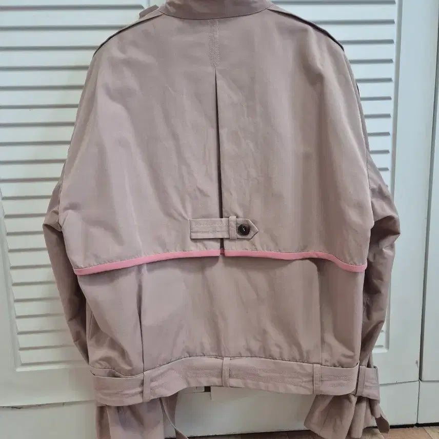 [BUNJANG] Short Trench Jacket Coat / 숏트렌치자켓 코트