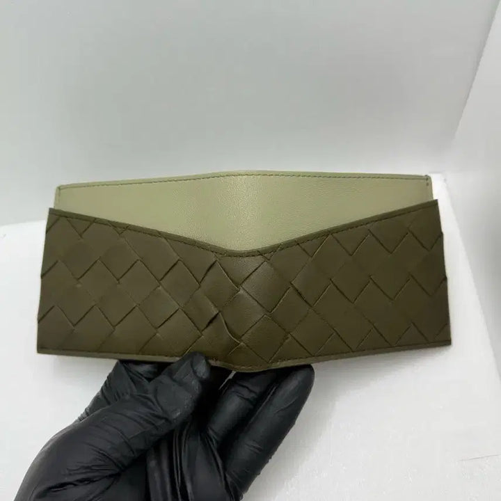 [SOLD OUT] 보테가베네타 인트레치아토 반지갑 투톤