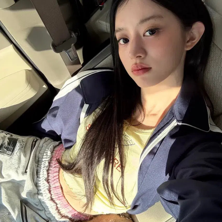 [BUNJANG] Cozy Worldwide Pants Pink Gray M / 코지월드와이드 팬츠 핑크 그레이 M