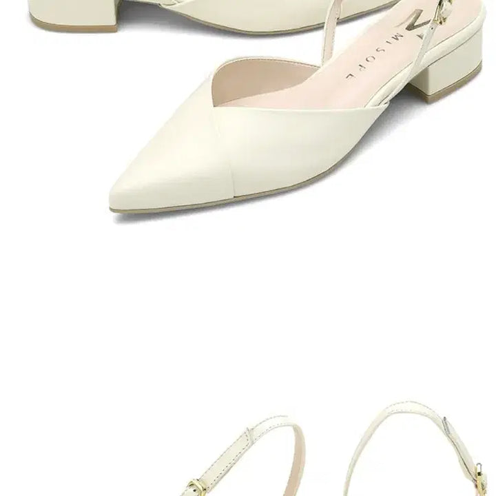 [BUNJANG] Miso-Pe Leather Slingback / (새상품) 미소페 소가죽 슬링백