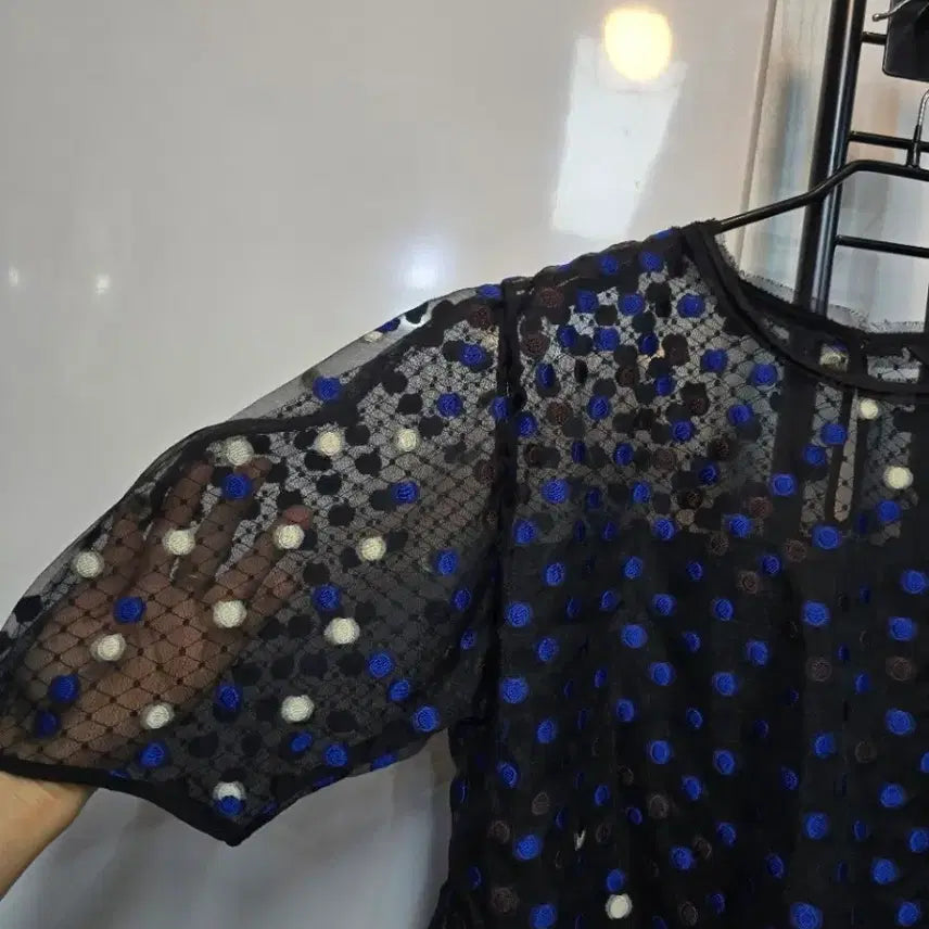 [BUNJANG] TIME Black Blouse / TIME타임블라우스 55 정66