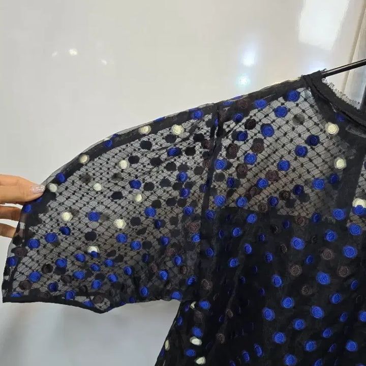 [BUNJANG] TIME Black Blouse / TIME타임블라우스 55 정66