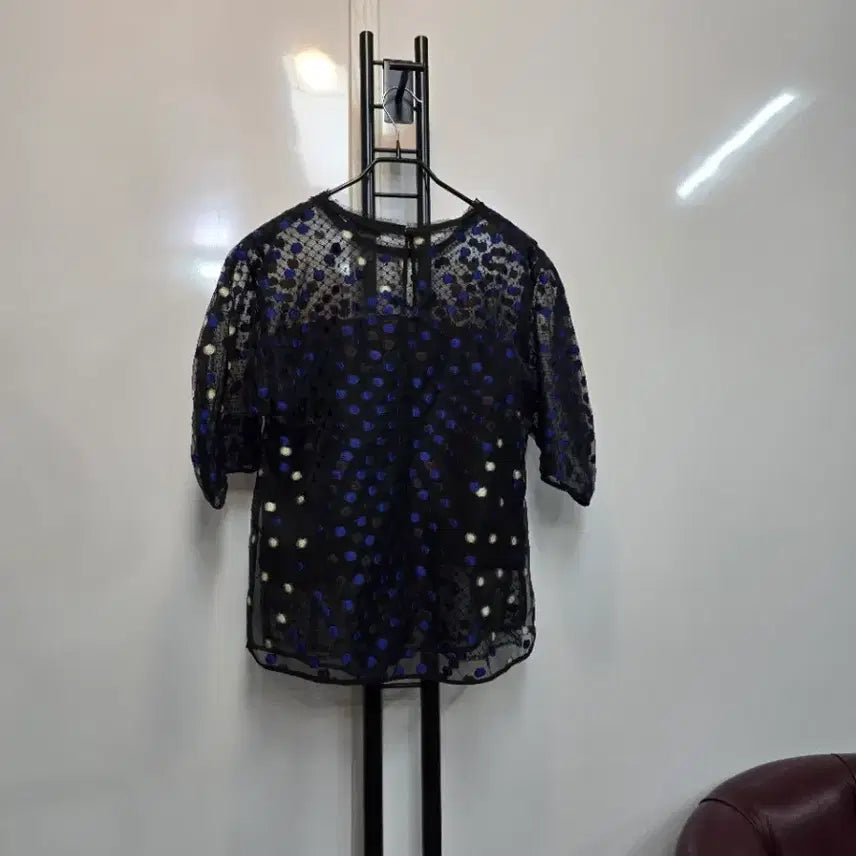 [BUNJANG] TIME Black Blouse / TIME타임블라우스 55 정66