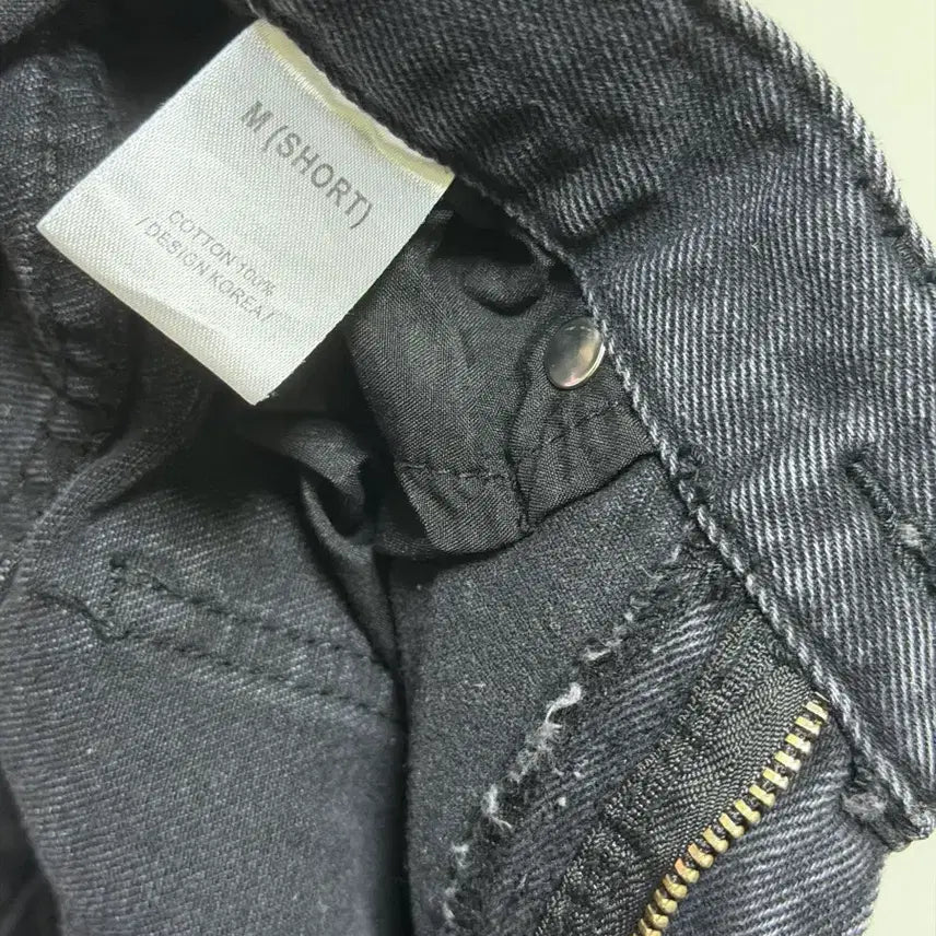 [BUNJANG] Black Wide Denim Pants / 흑청 와이드 데님 팬츠