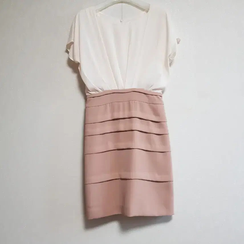 [BUNJANG] JJ JIGOTT Two-Tone Midi Dress / JJ지고트 원피스