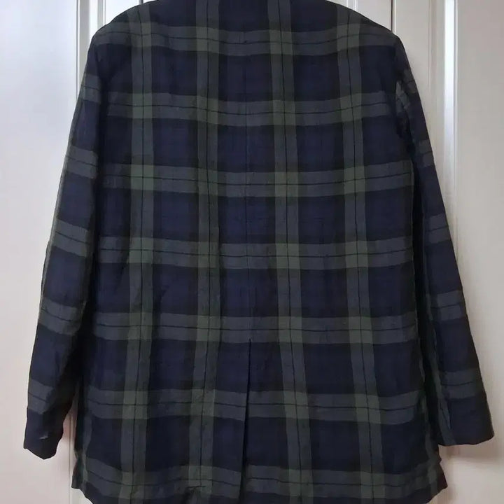 [BUNJANG] Studio Tomboy Linen Check Loose Fit Jacket / 스튜디오톰보이 린넨체크홑겹자켓 루즈핏 봄여름