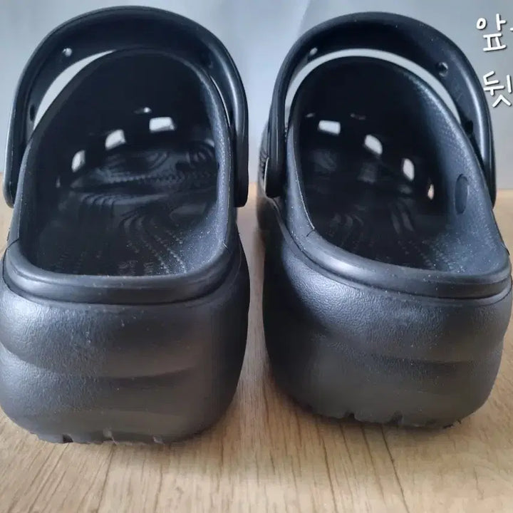 [BUNJANG] Crocs Platform Sandals Slippers W7 / 크록스 키높이 샌들 슬리퍼 w7