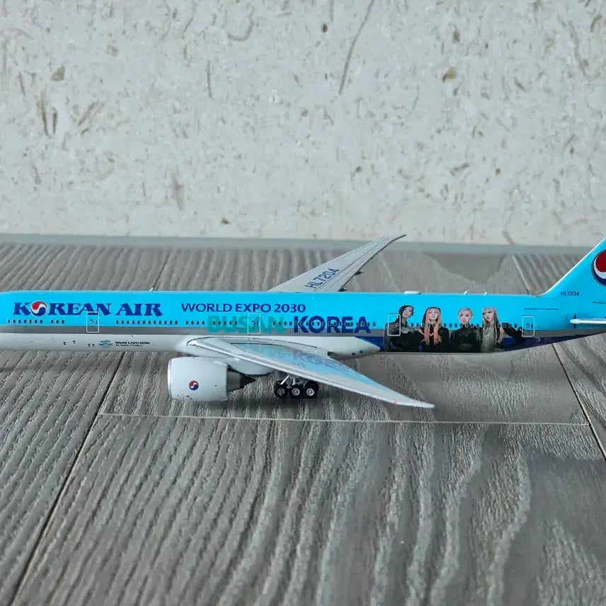 [BUNJANG] Korean Air Blackpink Livery Airplane Model / 대한항공(블랙핑크 도장)비행기모형 판매합니다
