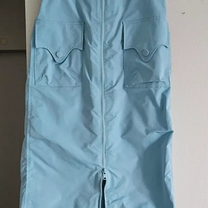 [BUNJANG] Lucky Chouette Sky Blue Long Skirt / 럭키슈에뜨 스카이블루 스커트