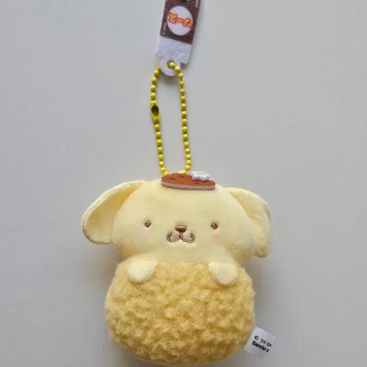 [BUNJANG] Sanrio Pompompurin Mix Fry Keychain / 미사용 새제품) 산리오 정품 폼폼푸린 믹스후라이 튀김 인형 키링 가챠