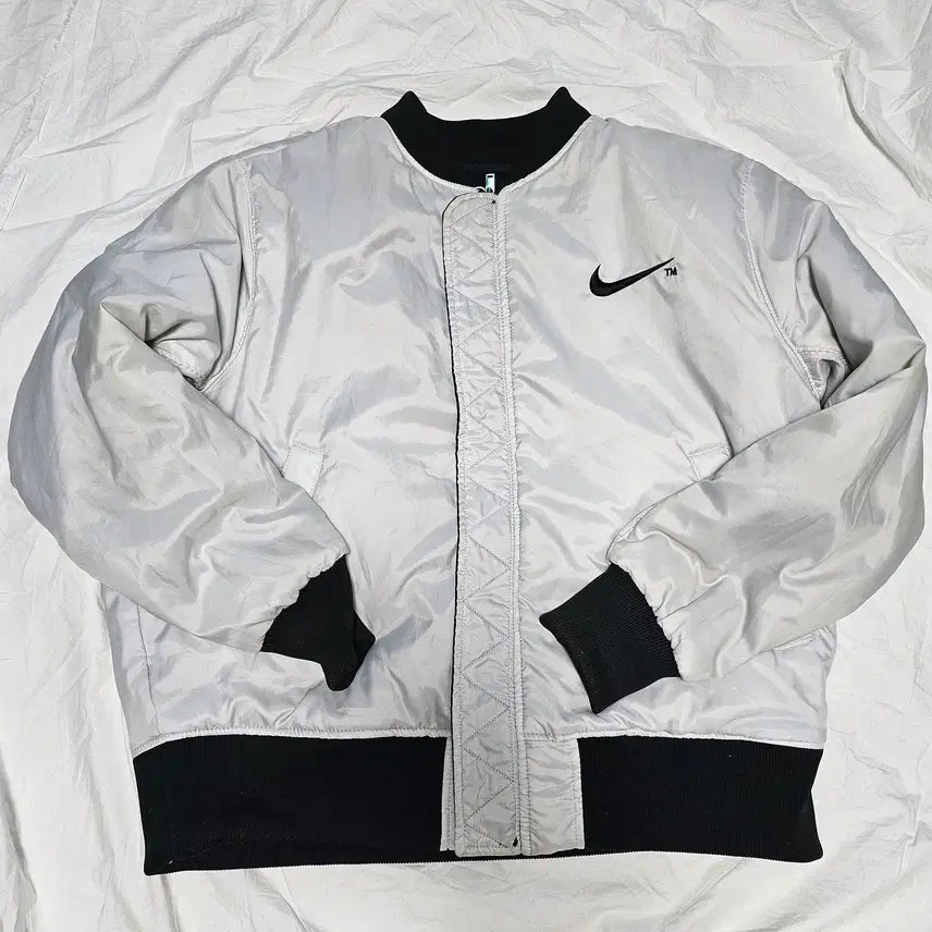 [BUNJANG] Nike Reversible Big Swoosh Bomber Jacket XXL / 나이키 리버시블 빅 스우시 봄버 자켓 XXL