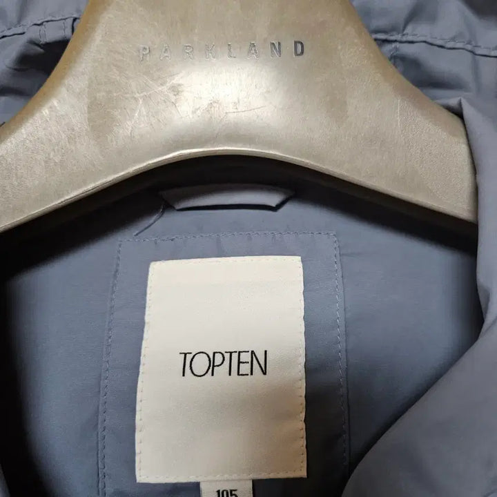 [BUNJANG] TOPTEN Hooded Windbreaker Jacket Blue / TOPTEN 후드 바람막이 자켓 블루