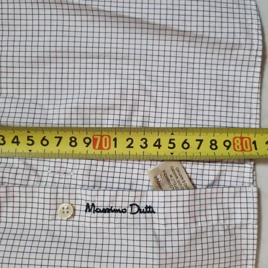 [BUNJANG] Massimo Dutti Checkered Shirt / 마시모두띠 체크 셔츠 남방