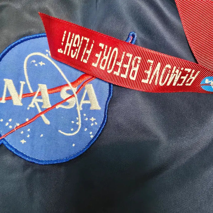 [BUNJANG] Alpha Industries NASA Navy Reversible MA-1 Bomber Jacket 3XL / 알파인더스트리 나사 네이비 리버시블 봄버 MA-1 자켓 3XL