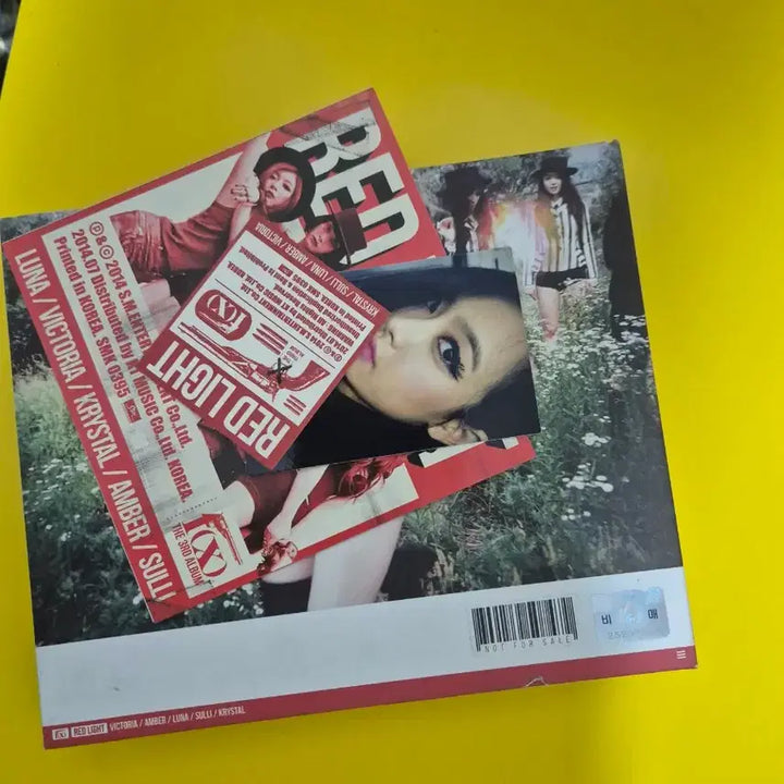 [BUNJANG] f(x) Red Light Album / 에프엑스 f(x) Red Light 앨범