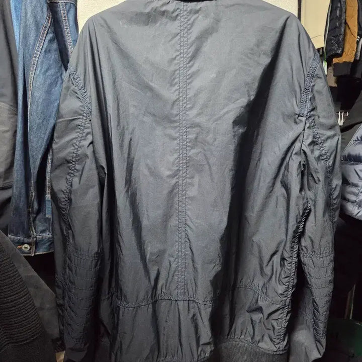 [BUNJANG] Tommy Hilfiger Navy Blouson Jacket / 타미힐피거 네이비 블루종 자켓