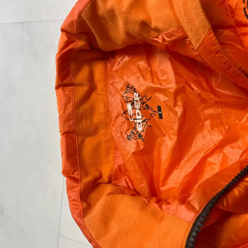 [BUNJANG] Aider Lightweight Orange Padded Jacket / 아이더 경량패딩