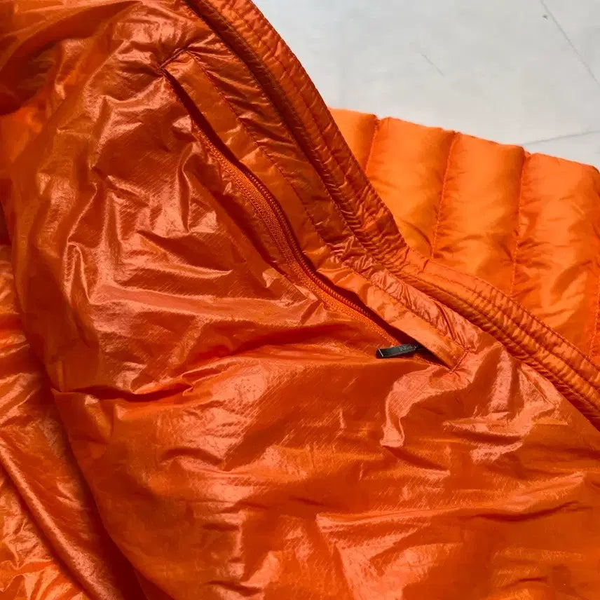 [BUNJANG] Aider Lightweight Orange Padded Jacket / 아이더 경량패딩