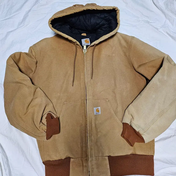 [BUNJANG] Carhartt J140 Active Jacket (Mustard) - Size S / 칼하트 J140 액티브 자켓 된장색 S