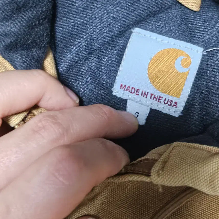 [BUNJANG] Carhartt J140 Active Jacket (Mustard) - Size S / 칼하트 J140 액티브 자켓 된장색 S
