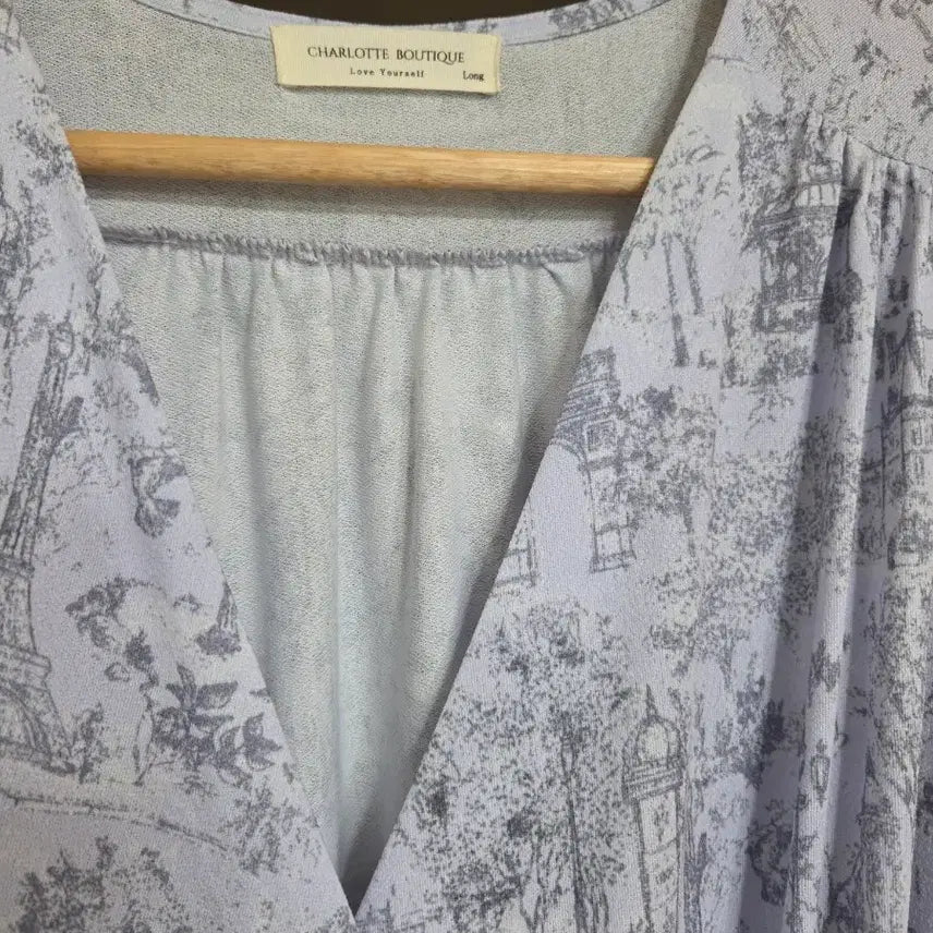 [SOLD OUT] 샬롯부띠끄 뜨왈 라벤더 랩원피스